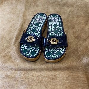 Vintage Tory Burch clogs- never worn